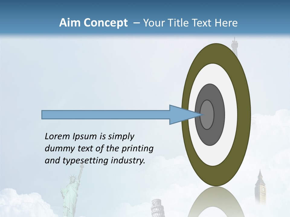 Travel Paris Pisa PowerPoint Template