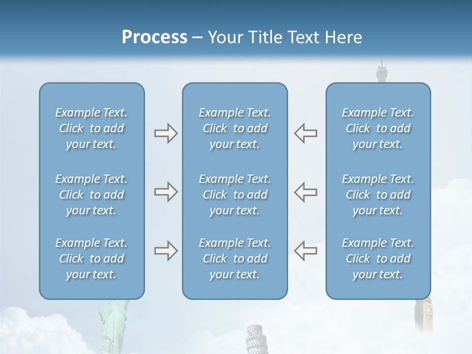 Travel Paris Pisa PowerPoint Template