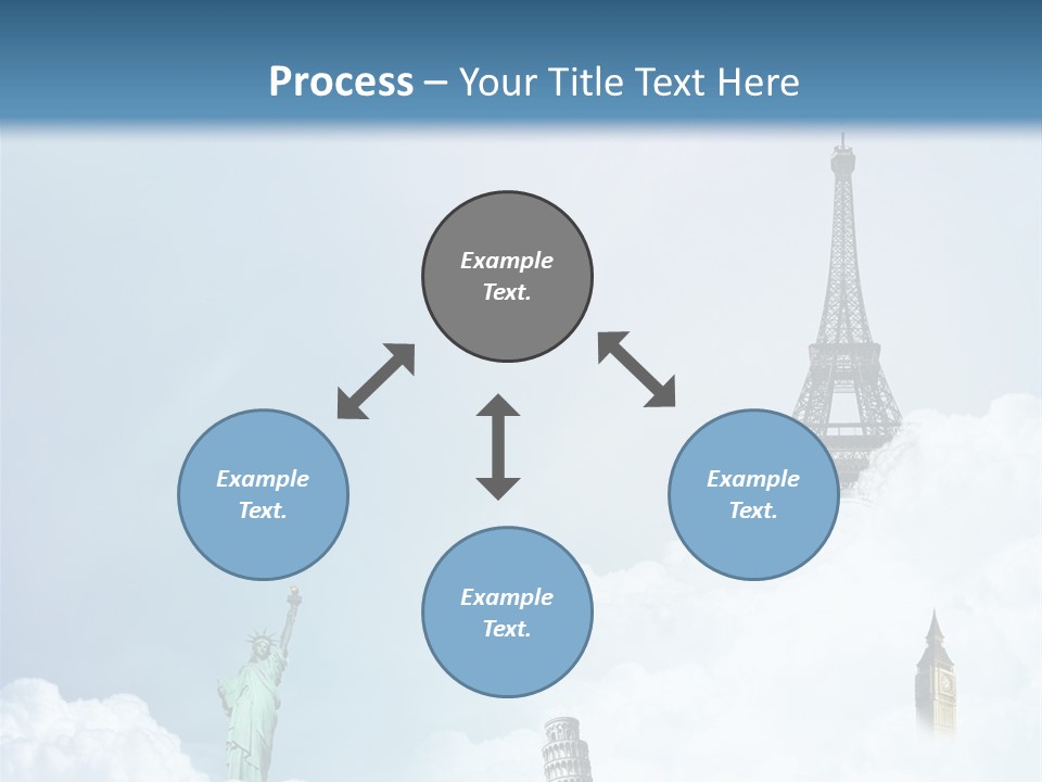 Travel Paris Pisa PowerPoint Template
