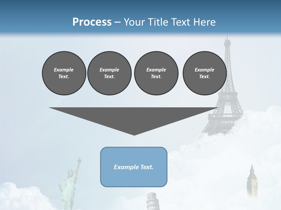 Travel Paris Pisa PowerPoint Template