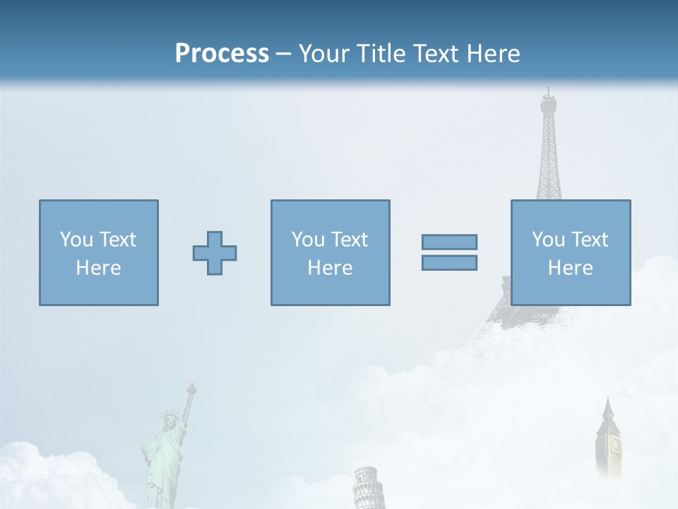 Travel Paris Pisa PowerPoint Template