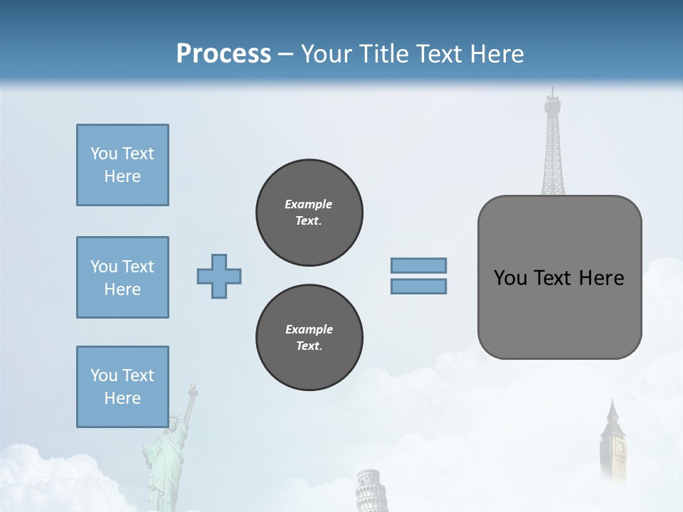 Travel Paris Pisa PowerPoint Template
