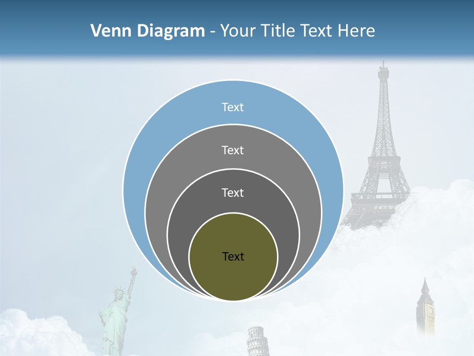 Travel Paris Pisa PowerPoint Template