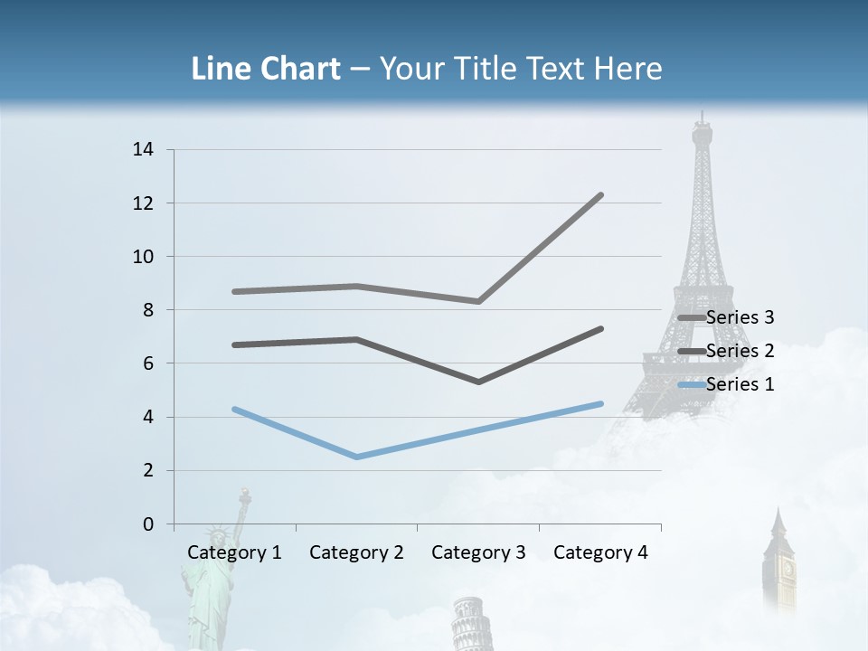 Travel Paris Pisa PowerPoint Template