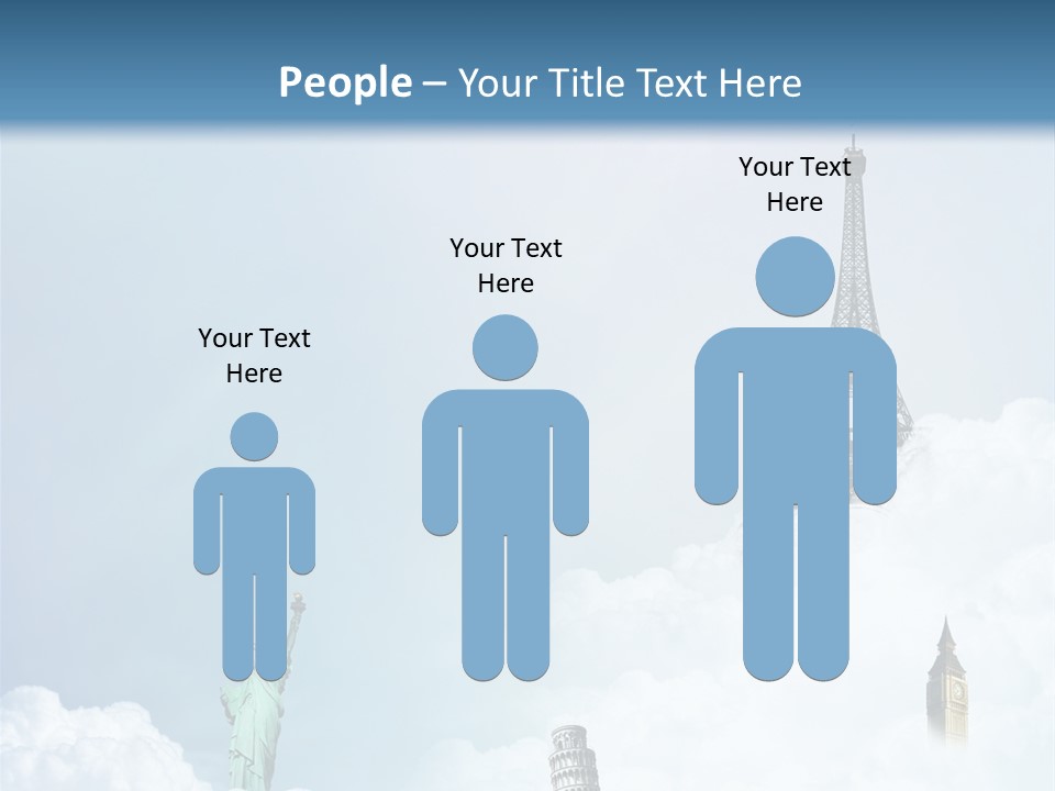 Travel Paris Pisa PowerPoint Template