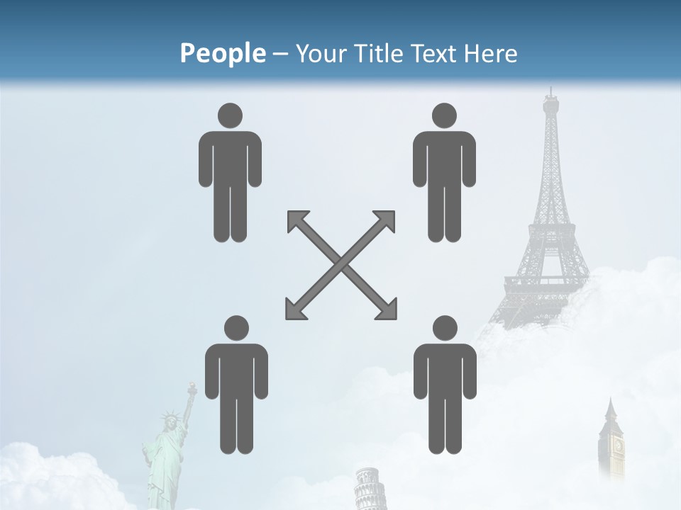 Travel Paris Pisa PowerPoint Template