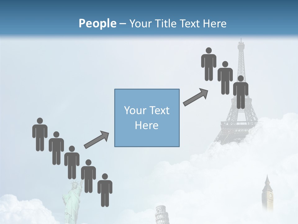 Travel Paris Pisa PowerPoint Template