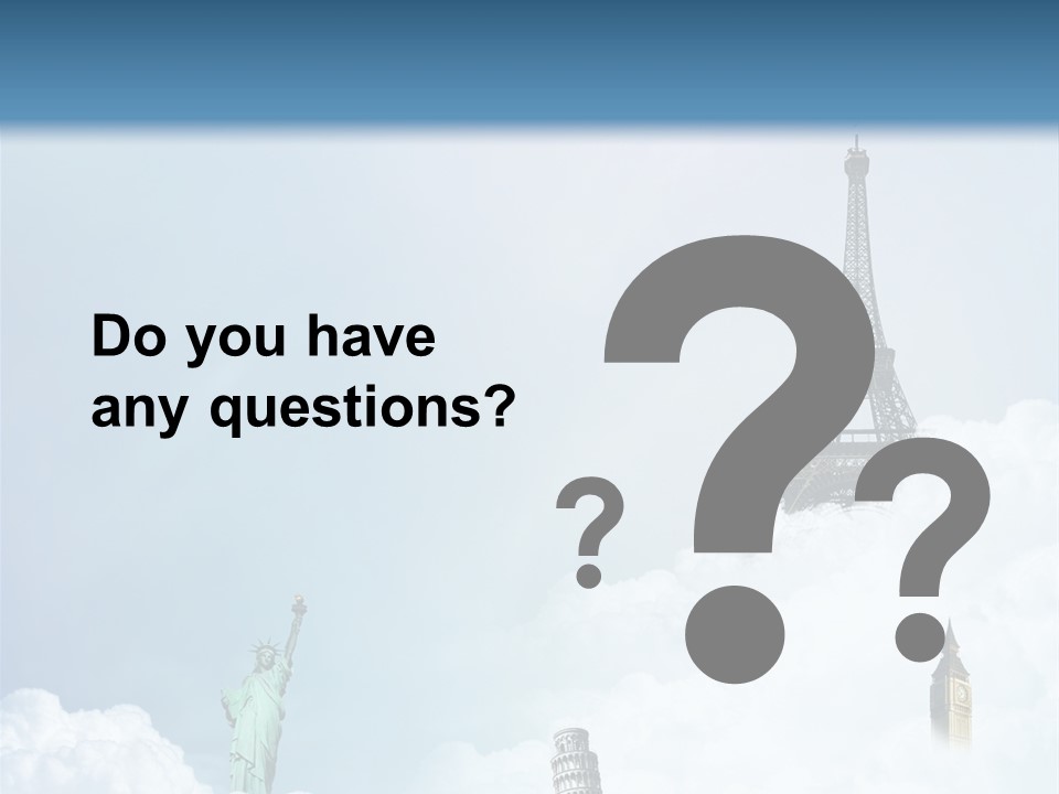 Travel Paris Pisa PowerPoint Template