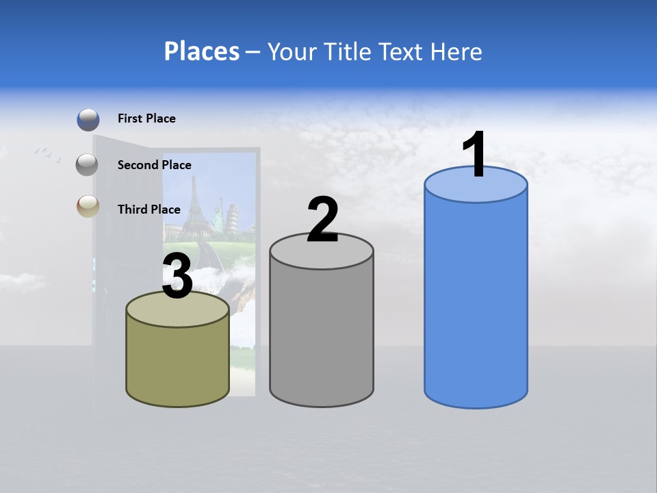 Warm Landscape Desert PowerPoint Template