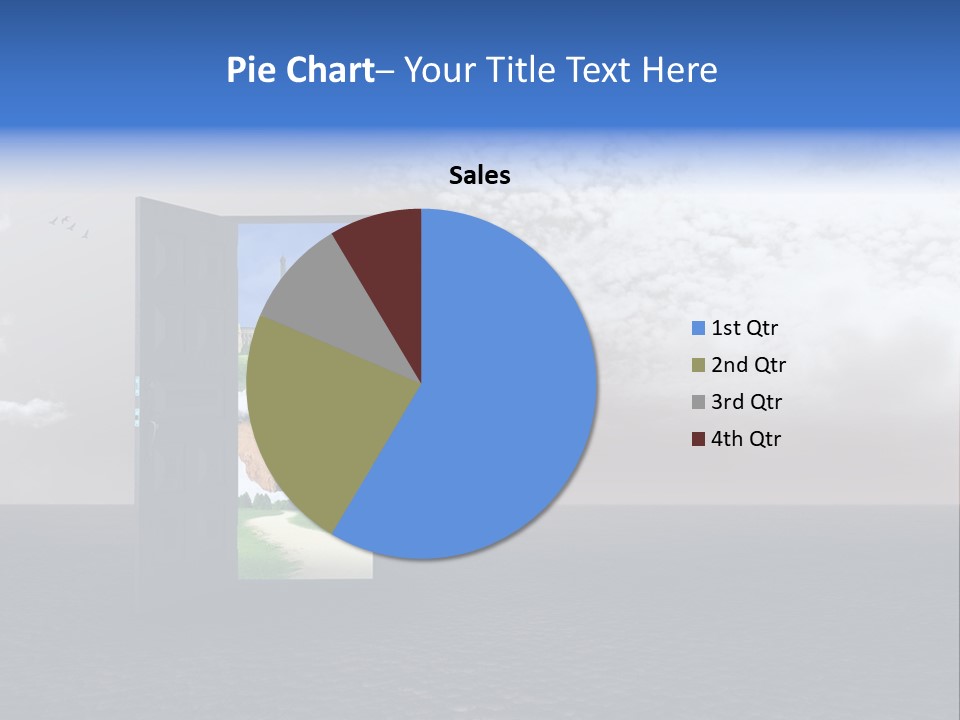 Warm Landscape Desert PowerPoint Template