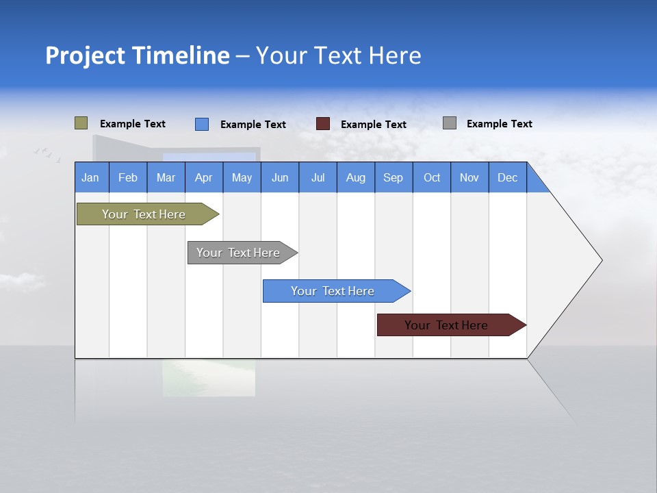 Warm Landscape Desert PowerPoint Template