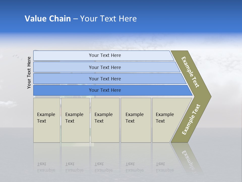 Warm Landscape Desert PowerPoint Template