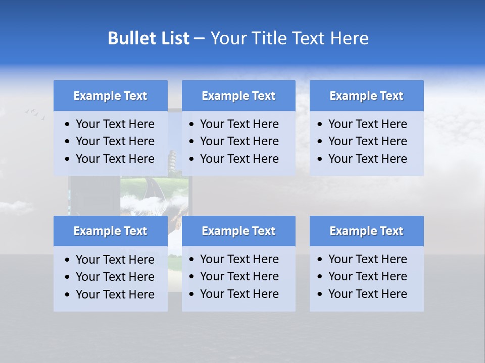 Warm Landscape Desert PowerPoint Template