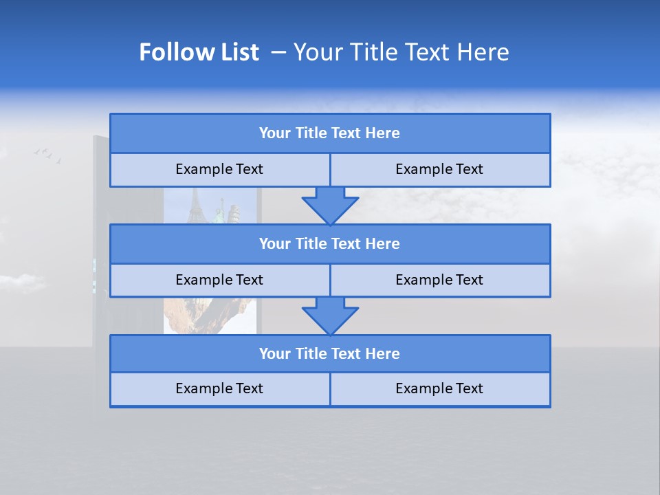 Warm Landscape Desert PowerPoint Template