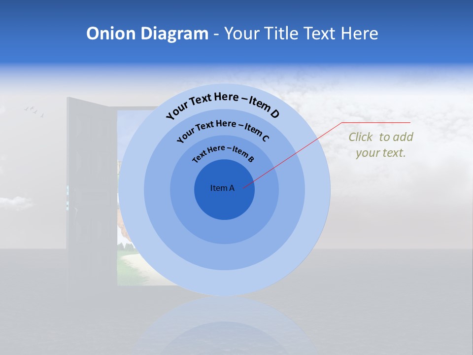 Warm Landscape Desert PowerPoint Template