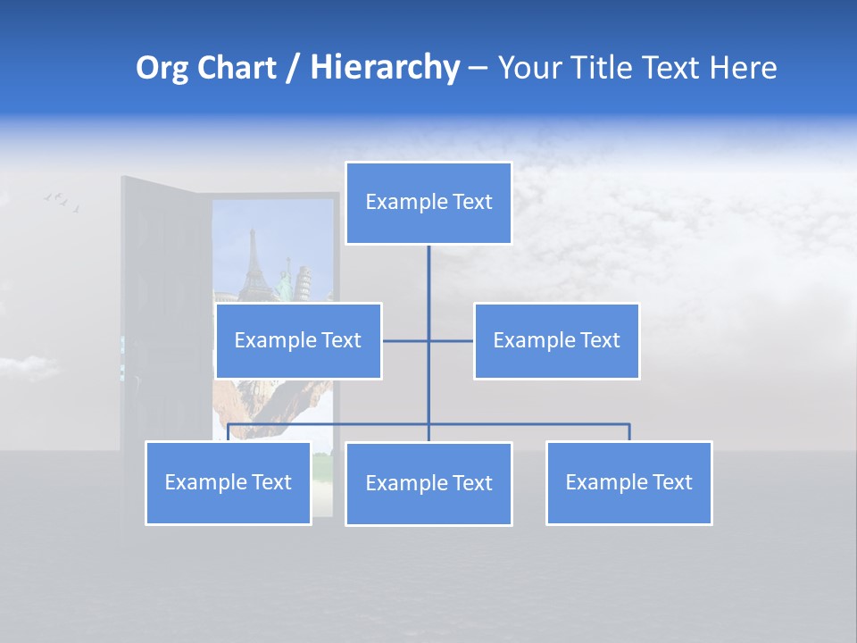 Warm Landscape Desert PowerPoint Template