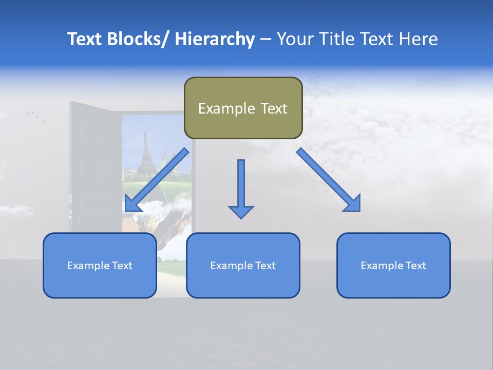 Warm Landscape Desert PowerPoint Template