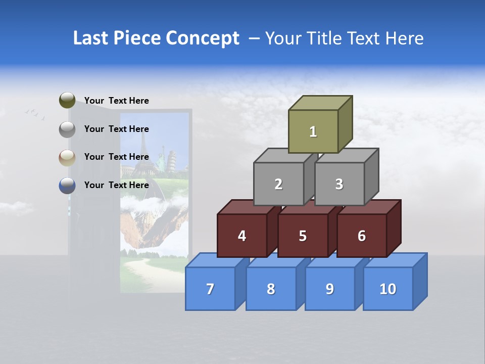 Warm Landscape Desert PowerPoint Template