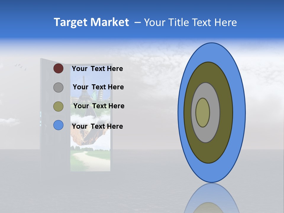 Warm Landscape Desert PowerPoint Template