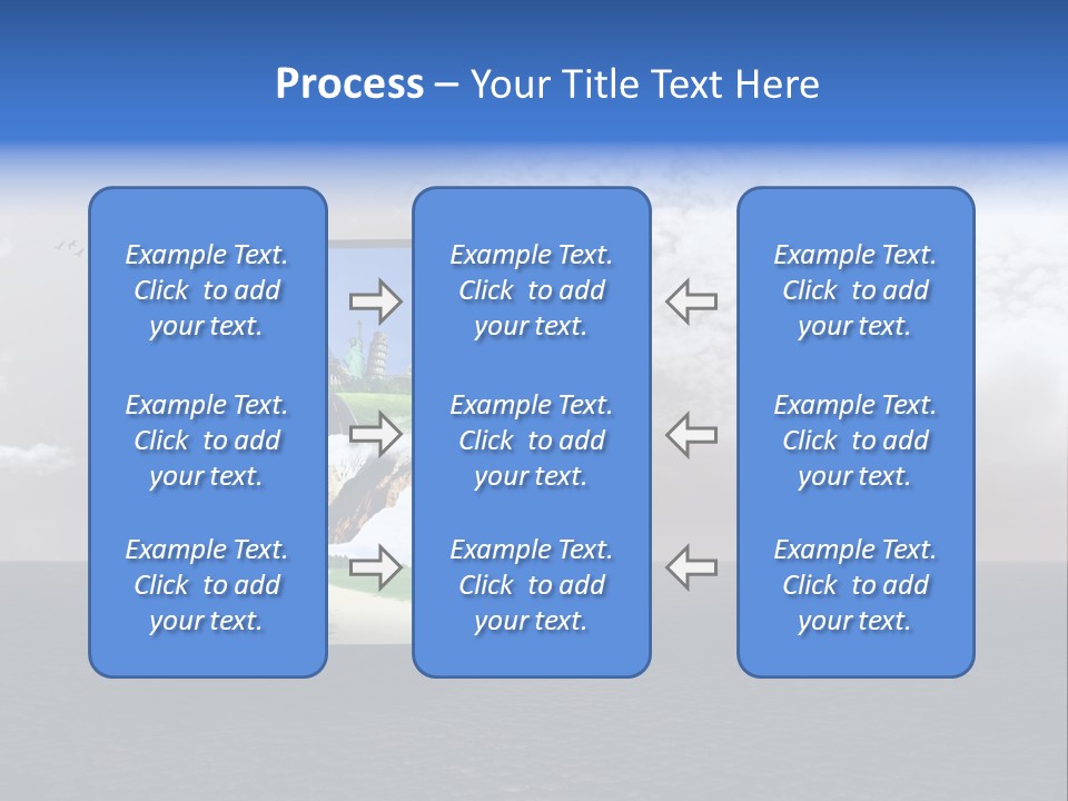 Warm Landscape Desert PowerPoint Template