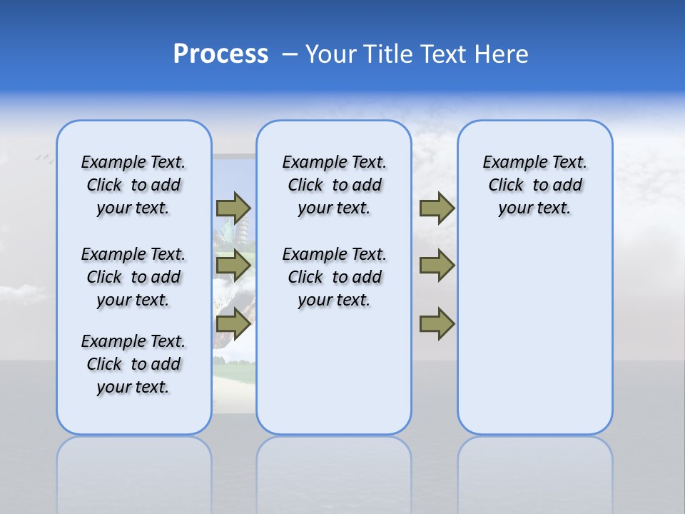 Warm Landscape Desert PowerPoint Template