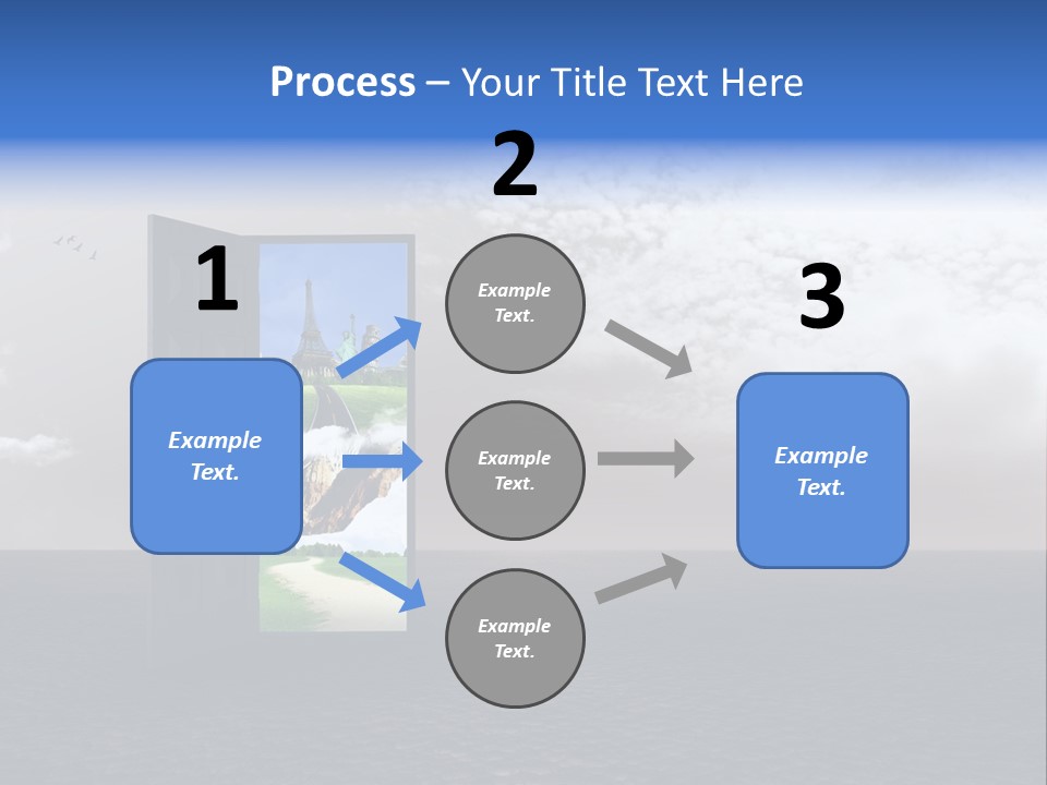 Warm Landscape Desert PowerPoint Template