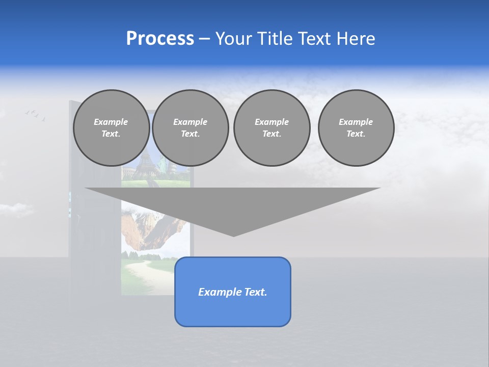Warm Landscape Desert PowerPoint Template