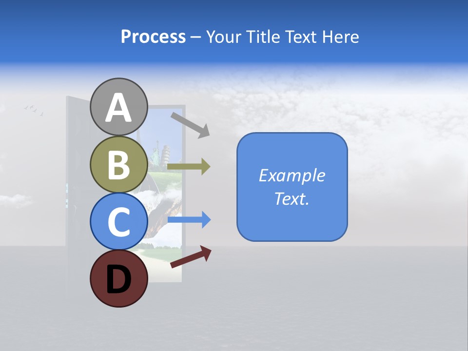 Warm Landscape Desert PowerPoint Template