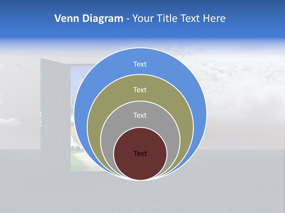 Warm Landscape Desert PowerPoint Template