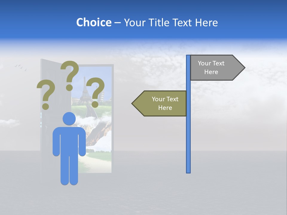 Warm Landscape Desert PowerPoint Template