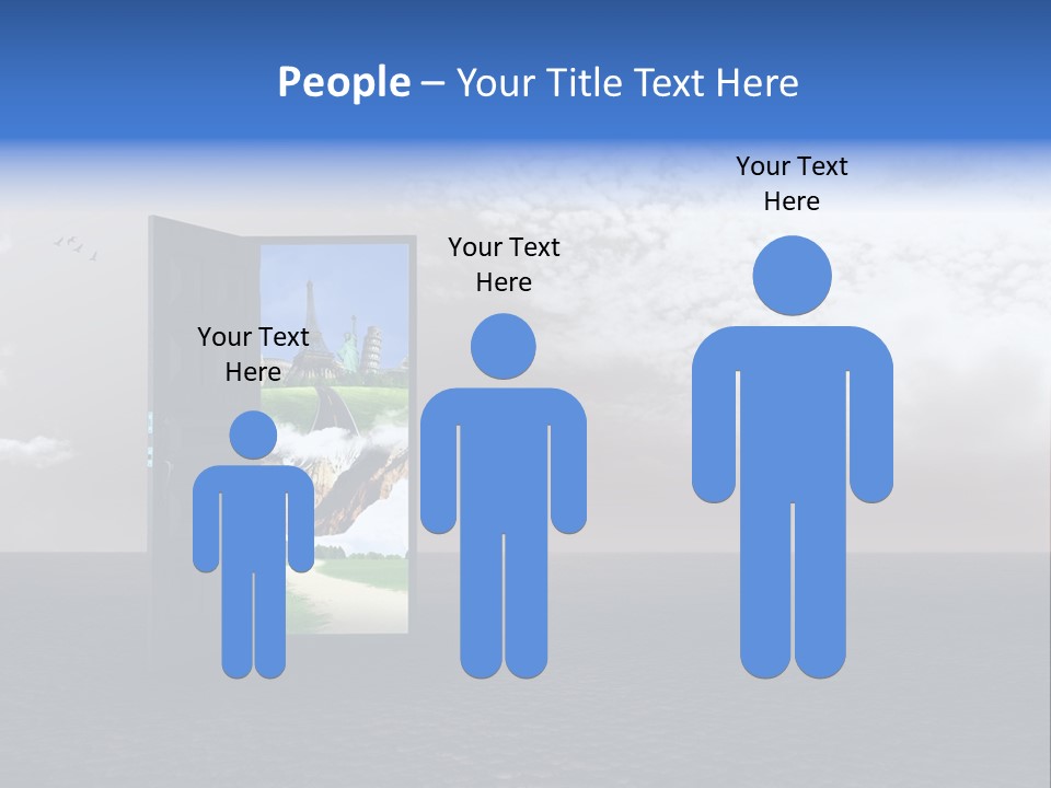 Warm Landscape Desert PowerPoint Template