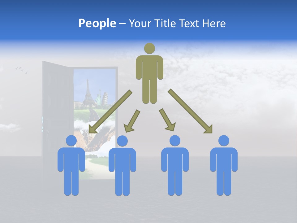 Warm Landscape Desert PowerPoint Template