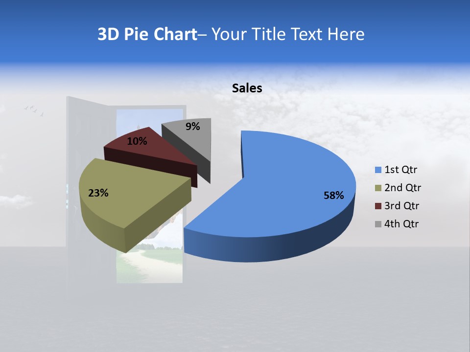 Warm Landscape Desert PowerPoint Template