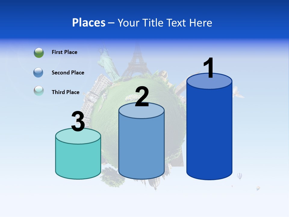 Building Tour Collage PowerPoint Template
