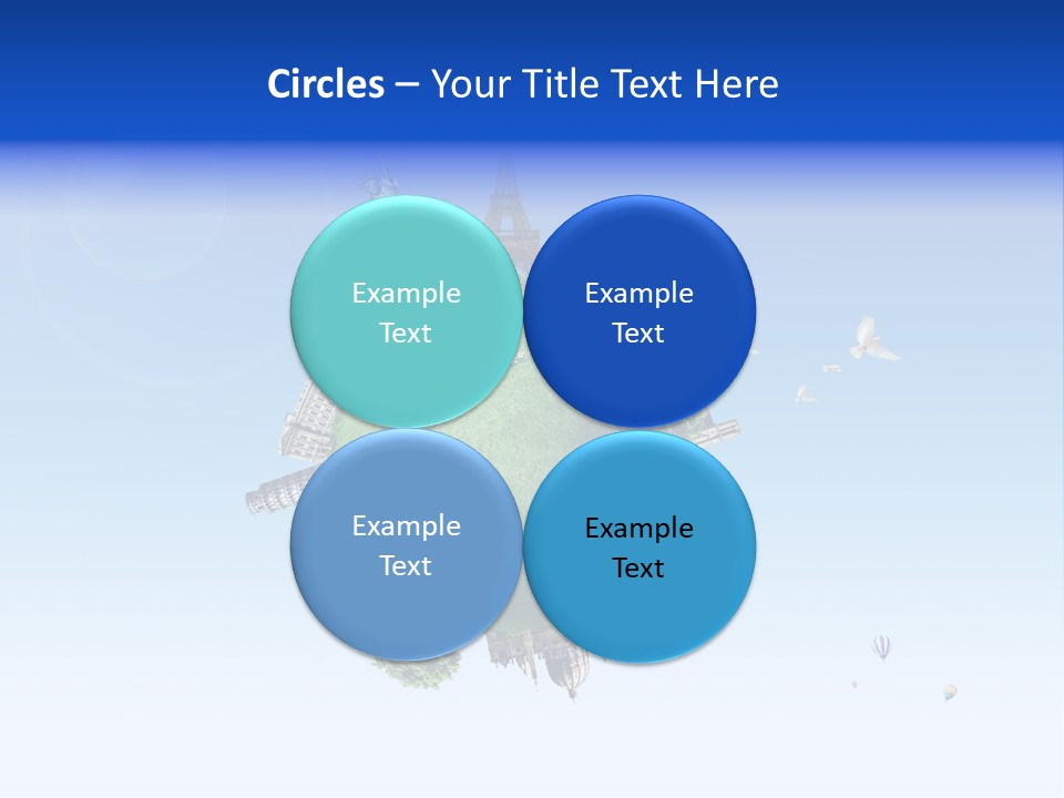 Building Tour Collage PowerPoint Template