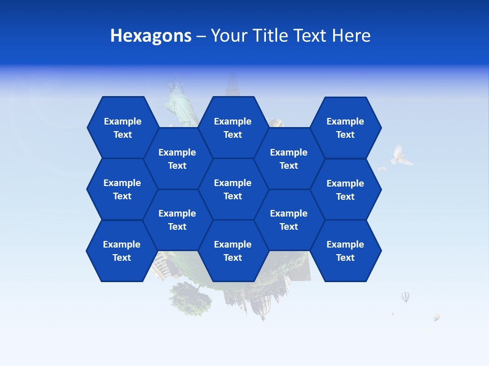 Building Tour Collage PowerPoint Template