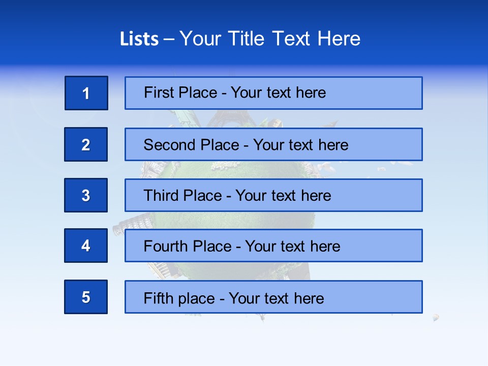 Building Tour Collage PowerPoint Template