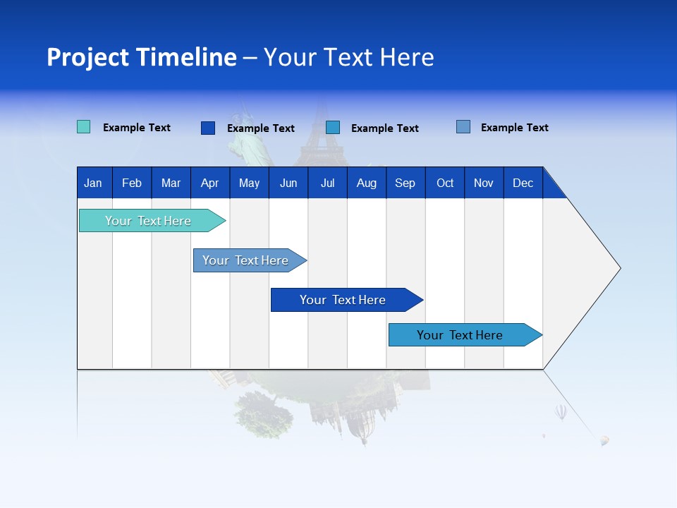 Building Tour Collage PowerPoint Template