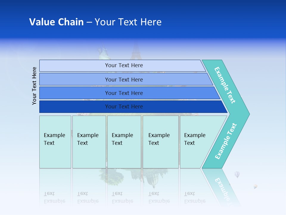 Building Tour Collage PowerPoint Template
