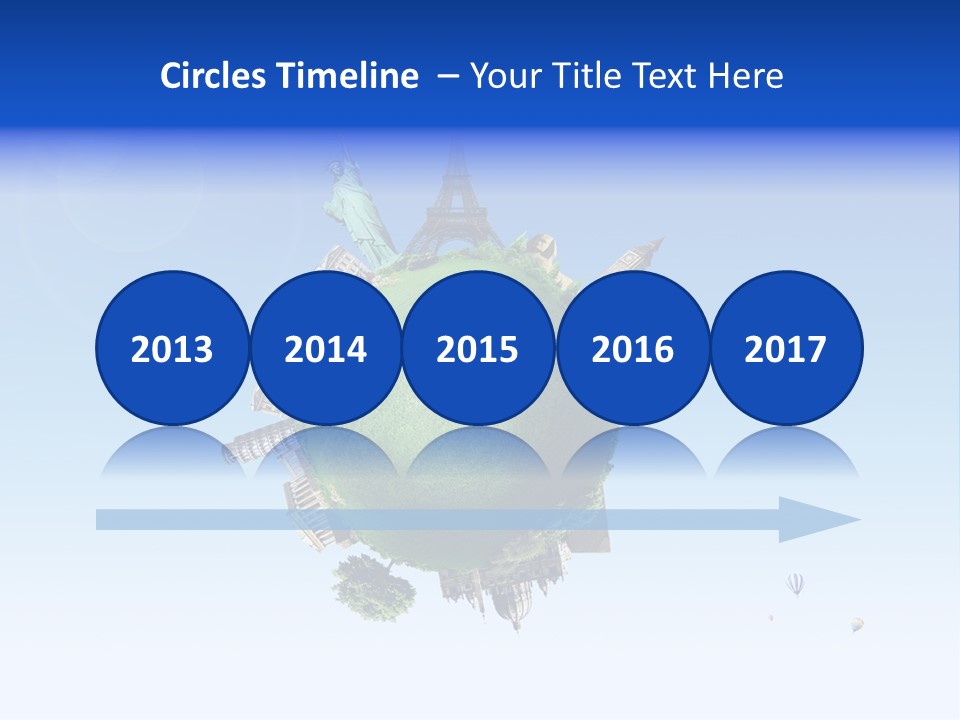 Building Tour Collage PowerPoint Template