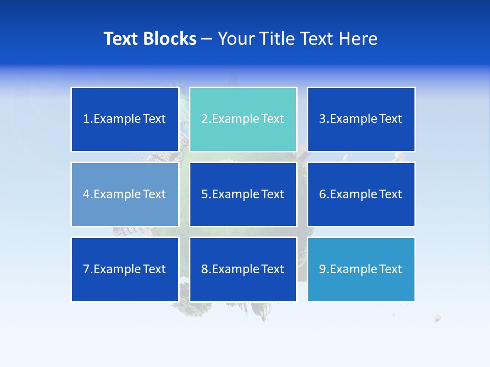 Building Tour Collage PowerPoint Template