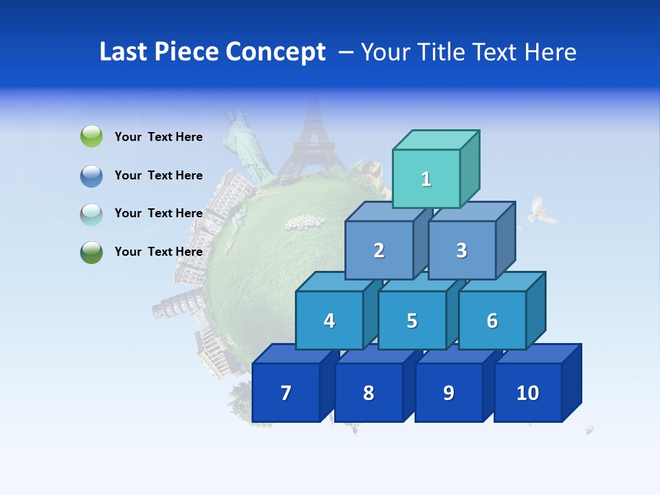 Building Tour Collage PowerPoint Template