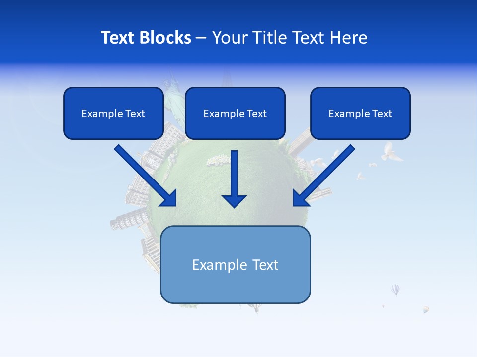 Building Tour Collage PowerPoint Template