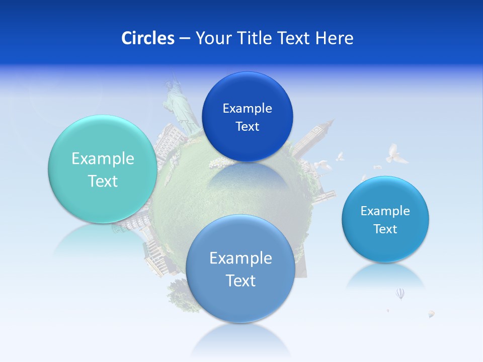 Building Tour Collage PowerPoint Template