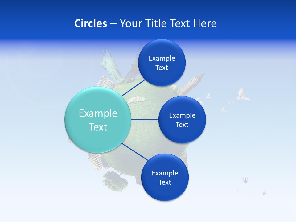 Building Tour Collage PowerPoint Template