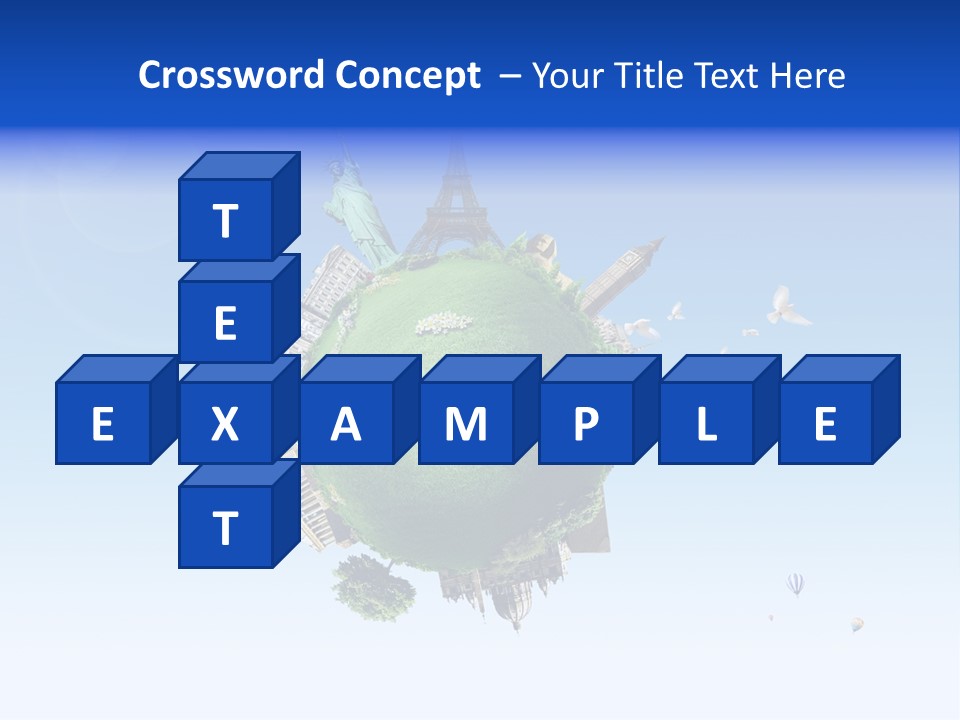 Building Tour Collage PowerPoint Template