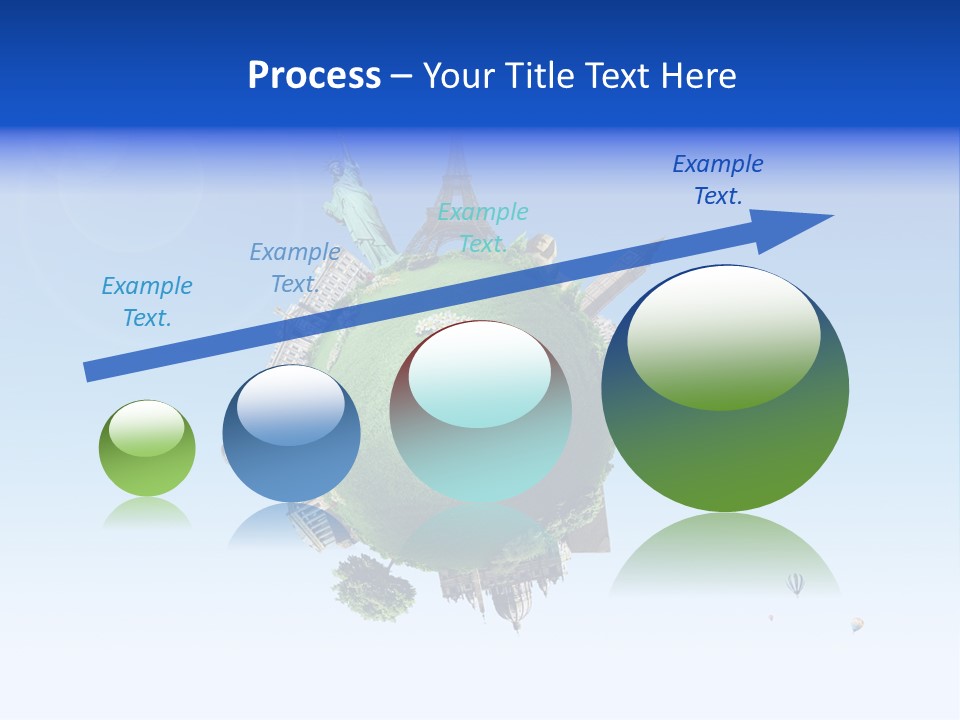 Building Tour Collage PowerPoint Template