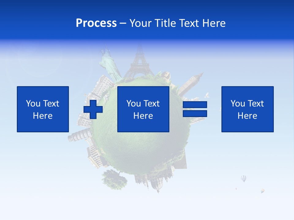 Building Tour Collage PowerPoint Template