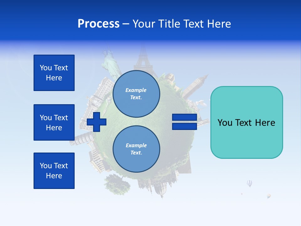 Building Tour Collage PowerPoint Template