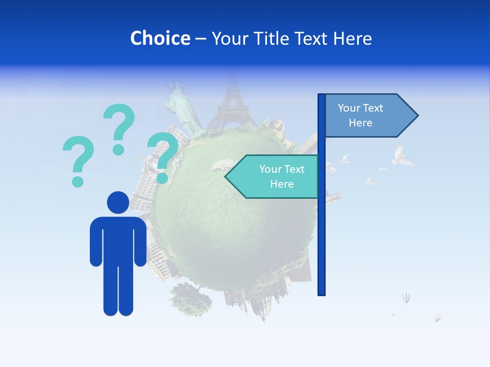Building Tour Collage PowerPoint Template